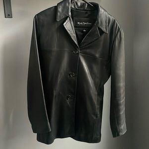 Leather jacket